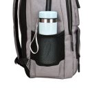 MOCHILA CON LONCHERA PLOMA - Imagen 3